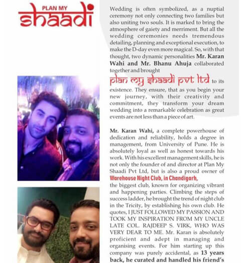 Wedding Organiser in Ludhiana