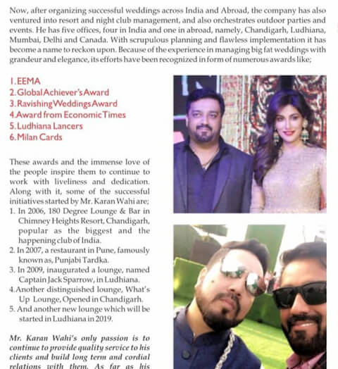 Punjab Best Wedding Planners